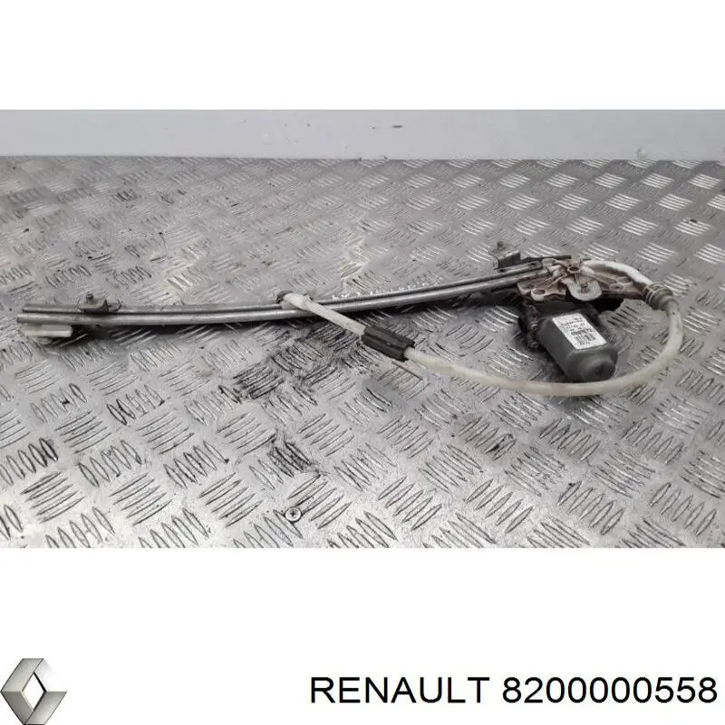 8200000558 Renault (RVI) Mecanismo de acionamento de vidro da porta traseira direita