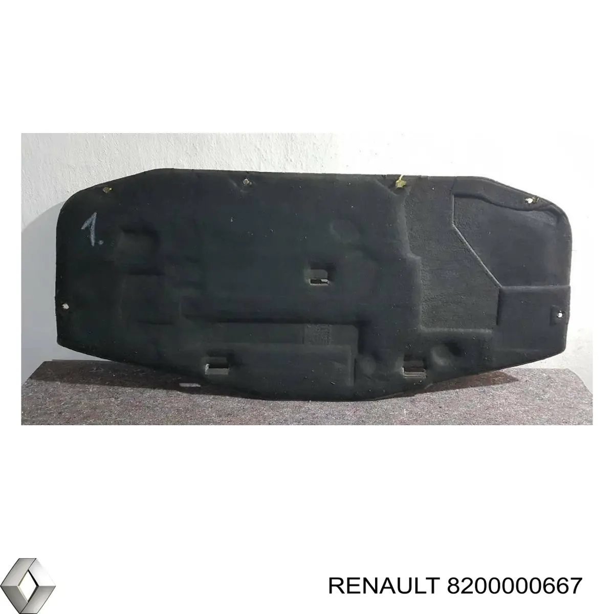 8200000667 Renault (RVI) Isolamento de ruído da capota