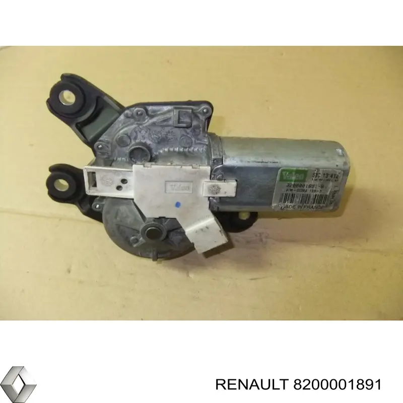 Motor de limpador pára-brisas de vidro traseiro Renault (RVI) 8200001891 preço, a partir de 46,05 USD