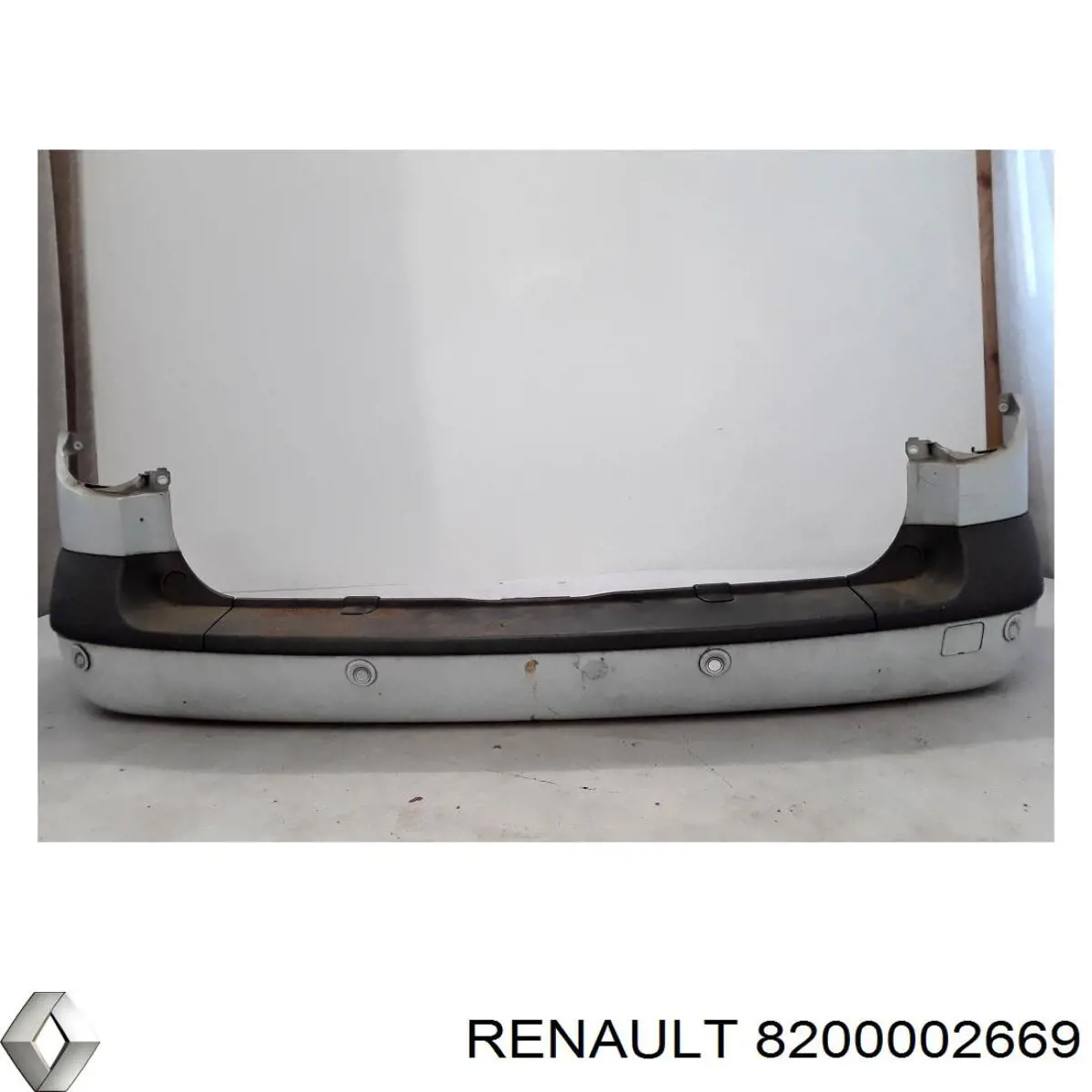 8200002669 Renault (RVI) Pára-choque traseiro