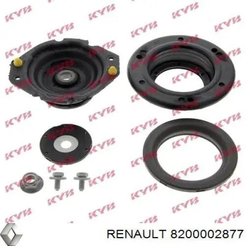 8200002877 Renault (RVI) Suporte de amortecedor dianteiro
