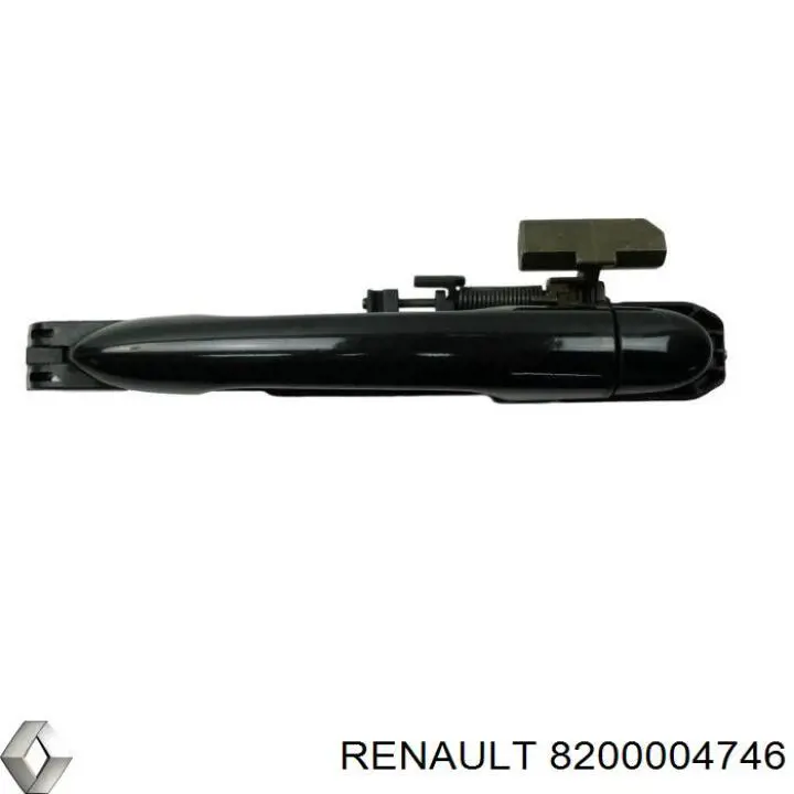 Maçaneta externa dianteira/traseira da porta esquerda Renault (RVI) 8200004746 preço, a partir de 27,24 USD