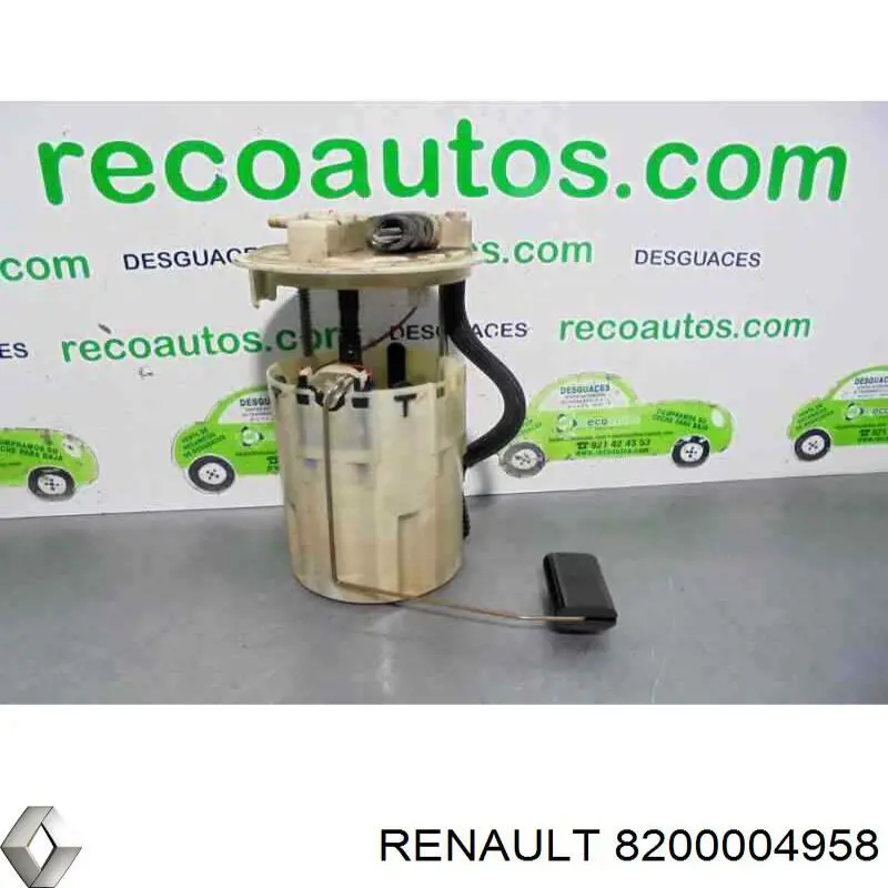 Módulo de bomba de combustível com sensor do nível de combustível 8200004958 Renault (RVI)