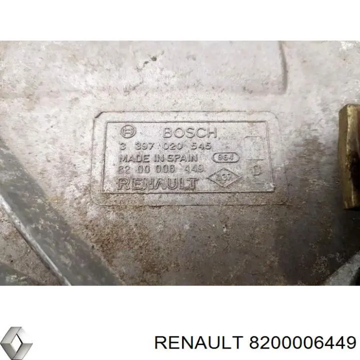 Trapézio de limpador pára-brisas Renault (RVI) 8200006449 preço, a partir de 57,99 USD