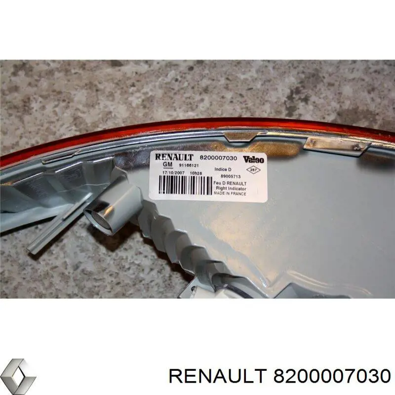 8200007030 Renault (RVI) Pisca-pisca direito