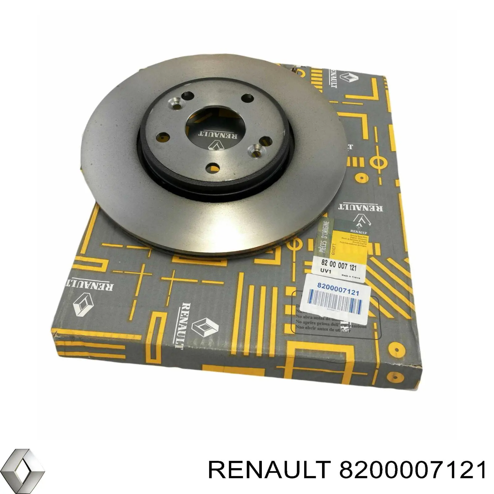 Disco do freio dianteiro Renault (RVI) 8200007121 preço, a partir de 51,52 USD