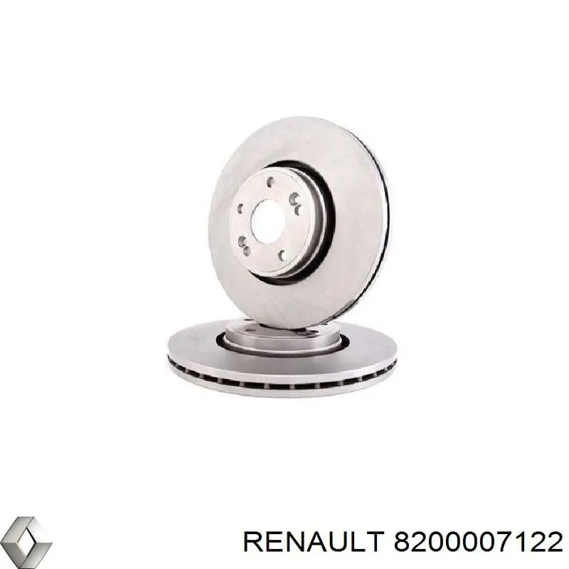 Disco do freio dianteiro Renault (RVI) 8200007122 preço, a partir de 62,75 USD