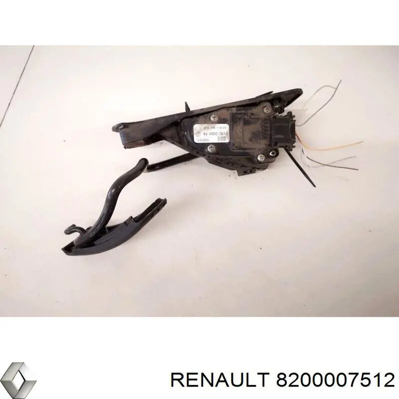Pedal de gás (de acelerador) Renault (RVI) 8200007512 preço, a partir de 63,10 USD