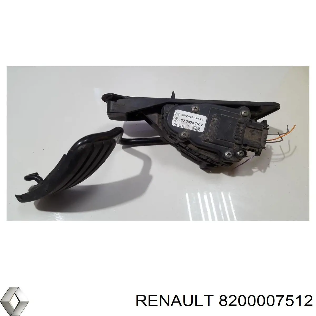 Compre 8200007512 Renault (RVI) Pedal de gás (de acelerador)
