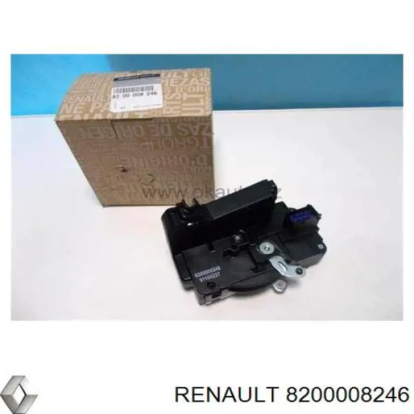 4410683 Opel Fecho da porta dianteira esquerda