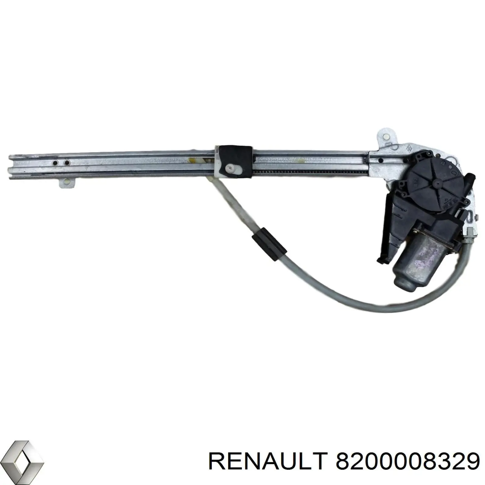 8200008329 Renault (RVI) Mecanismo de acionamento de vidro da porta traseira esquerda