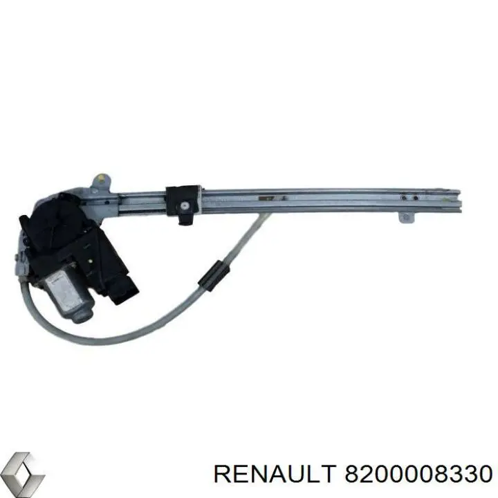 8200008330 Renault (RVI) Mecanismo de acionamento de vidro da porta traseira direita