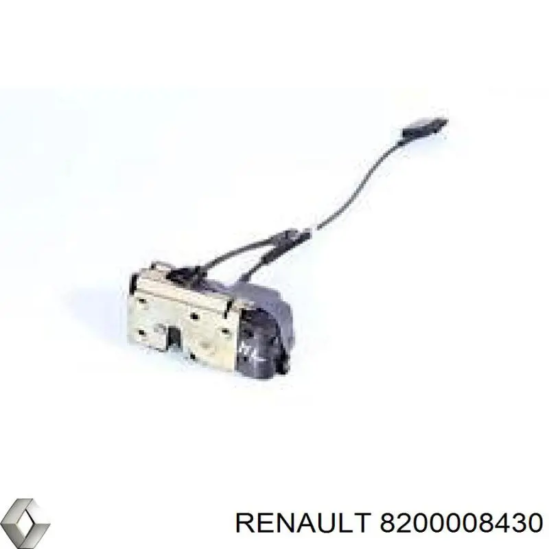 8200008430 Renault (RVI) Suporte de maçaneta externa da porta traseira esquerda