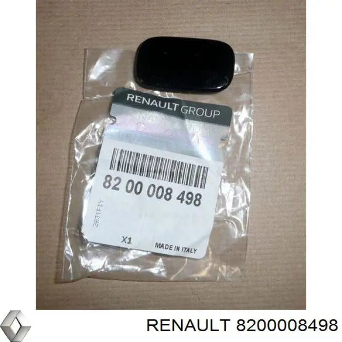 8200008498 Renault (RVI) Placa sobreposta de maçaneta da porta