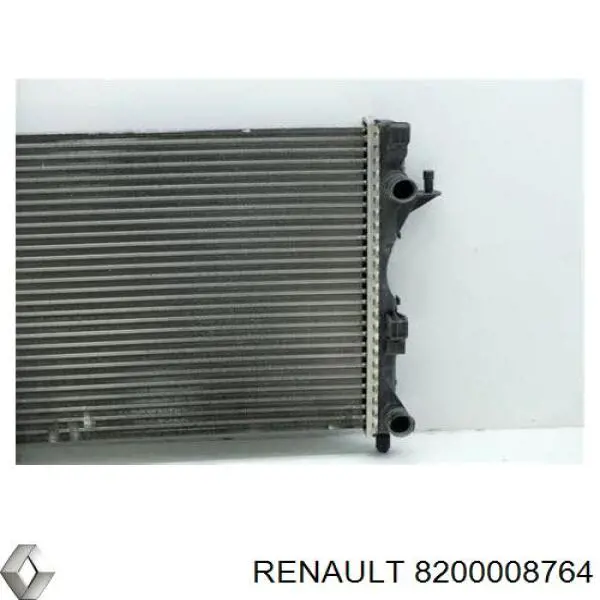Radiador de esfriamento de motor Renault (RVI) 8200008764 preço, a partir de 57,99 USD