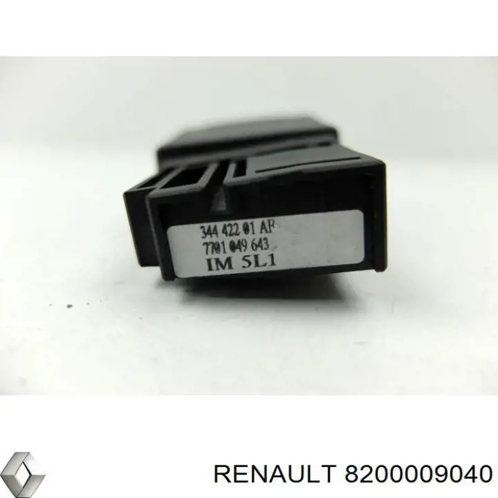Comutador instalado na coluna da direção, de controlo do sistema de áudio Renault (RVI) 8200009040 preço, a partir de 30,70 USD