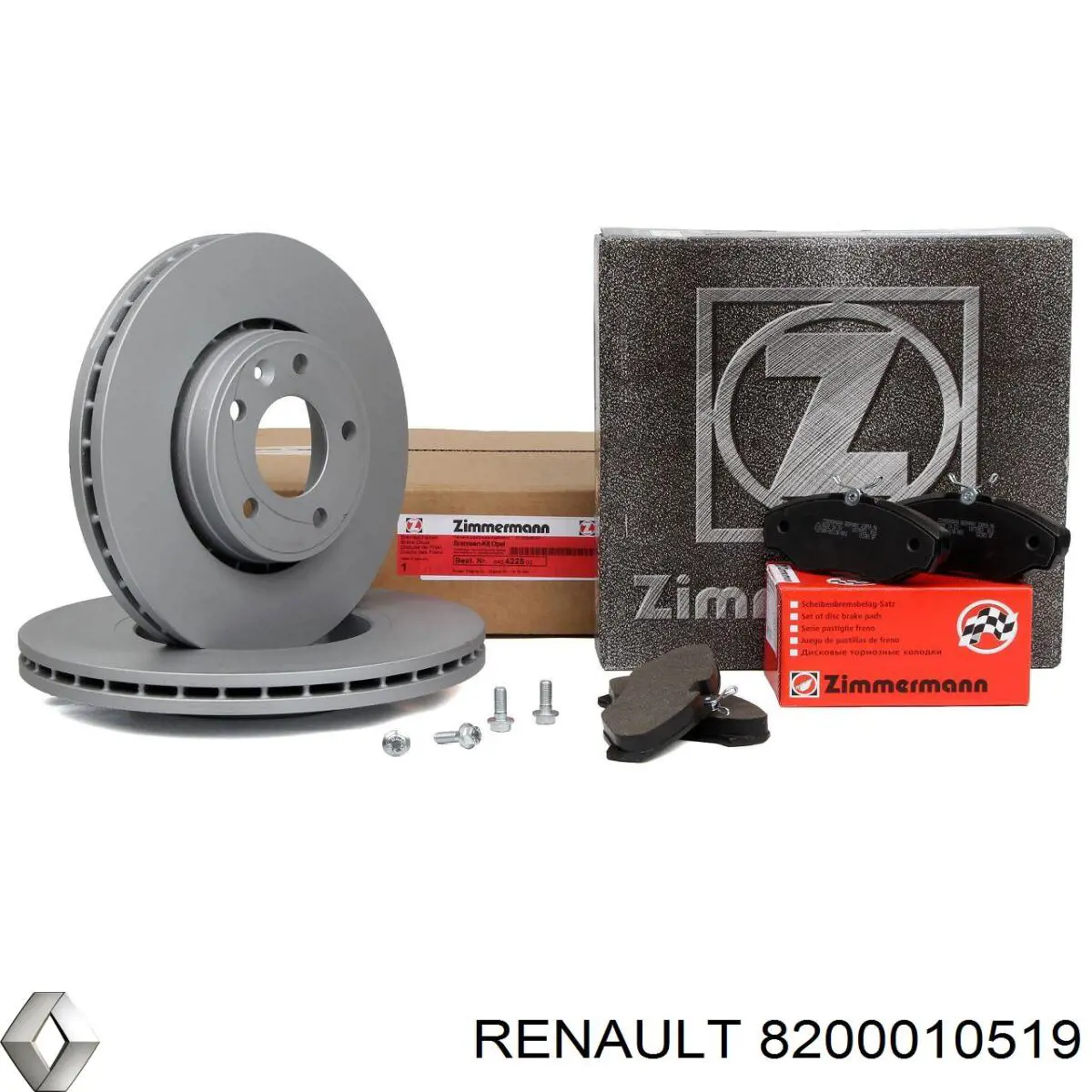 Compre 8200010519 Renault (RVI) Disco do freio dianteiro