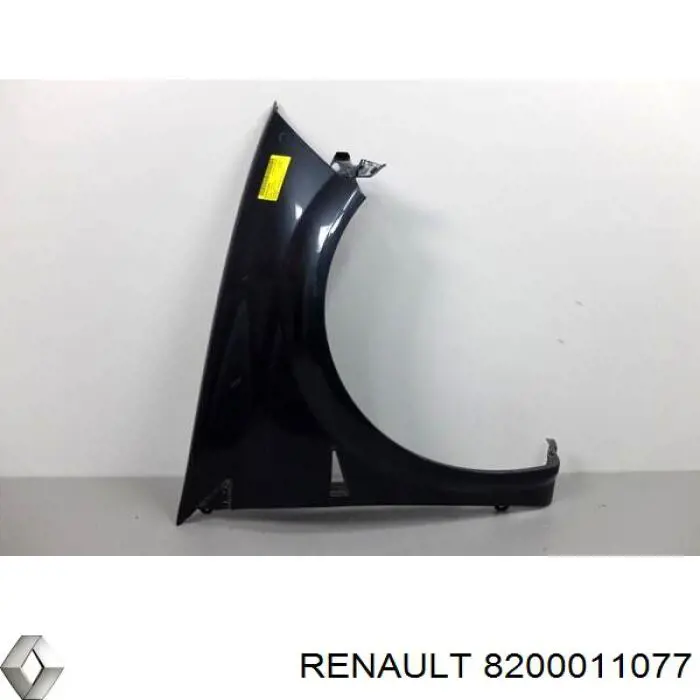 Pára-lama dianteiro direito Renault (RVI) 8200011077 preço, a partir de 39,71 USD