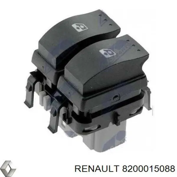Unidade de botões dianteira esquerda de controlo de elevador de vidro Renault (RVI) 8200015088 preço, a partir de 21,46 USD