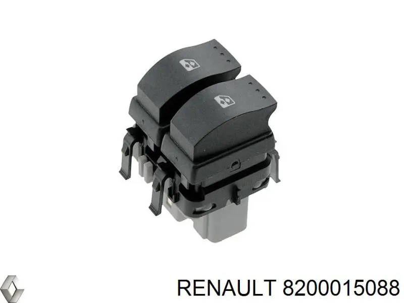 8200015088 Renault (RVI) Unidade de botões dianteira esquerda de controlo de elevador de vidro