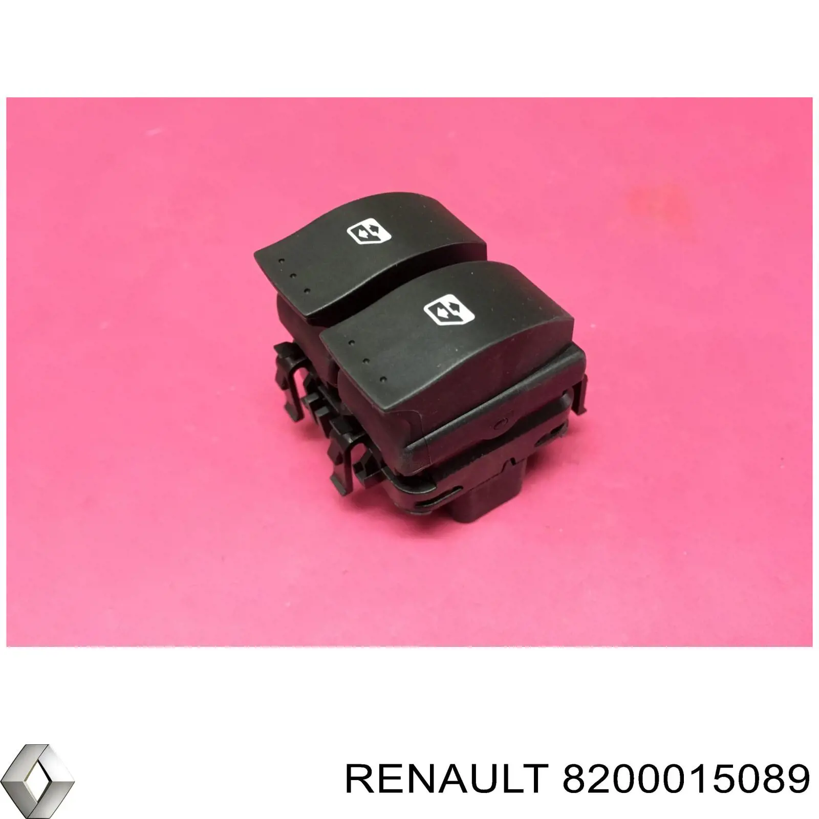 8200015089 Renault (RVI) Unidade de botões dianteira esquerda de controlo de elevador de vidro