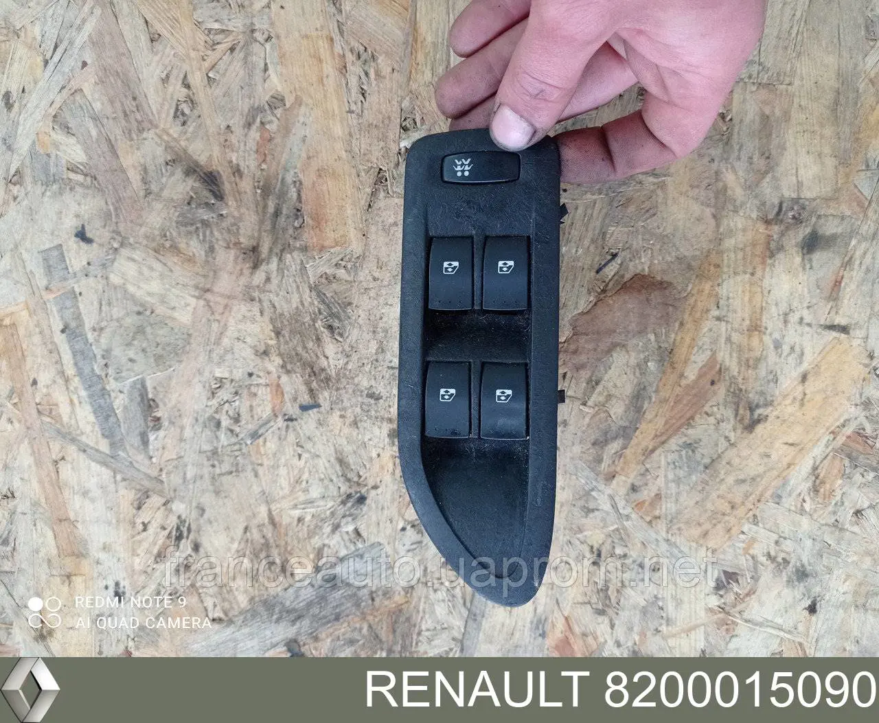 Botão de bloqueio de portas Renault (RVI) 8200015090 preço, a partir de 51,56 USD