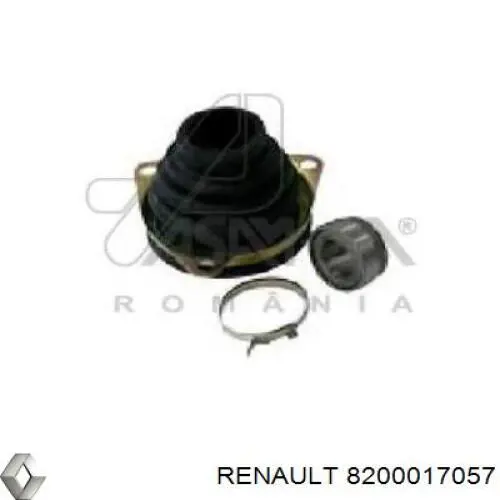 8200017057 Renault (RVI) Bota de proteção interna esquerda de junta homocinética do semieixo dianteiro