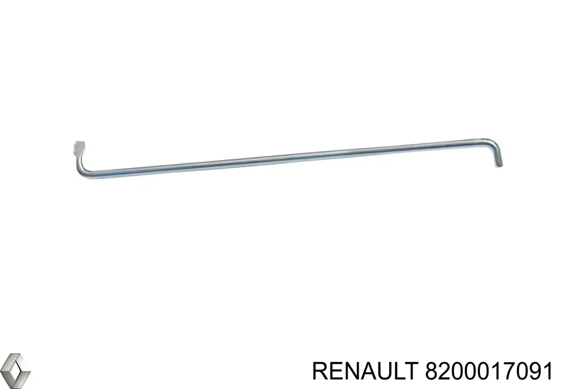 8200017091 Renault (RVI) Apoio da capota