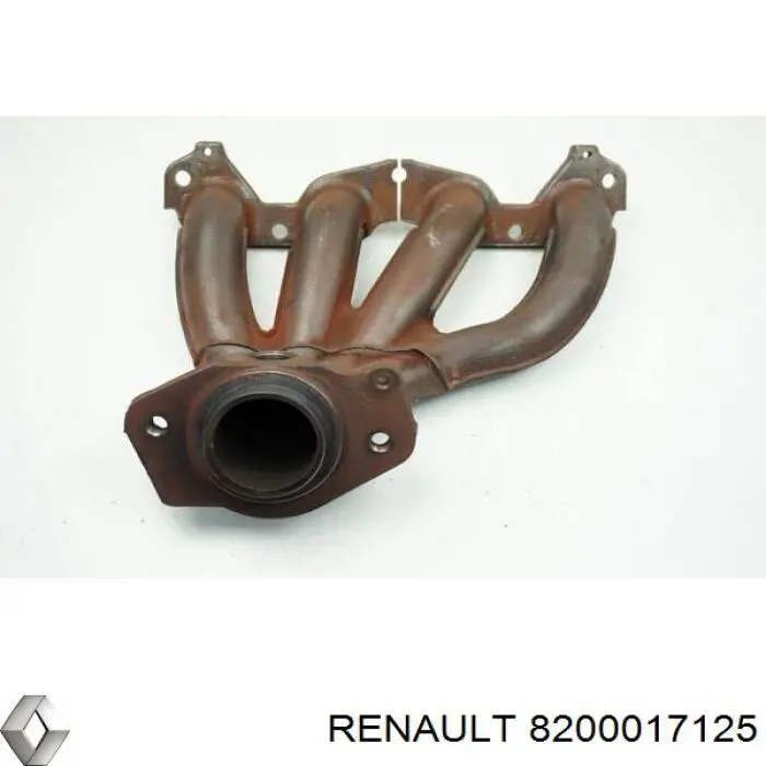 8200017125 Renault (RVI) Tubo coletor de escape