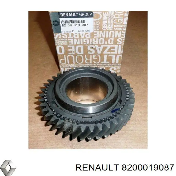 Roda dentada propulsionada de 2ª velocidade Renault (RVI) 8200019087 preço, a partir de 179,99 USD