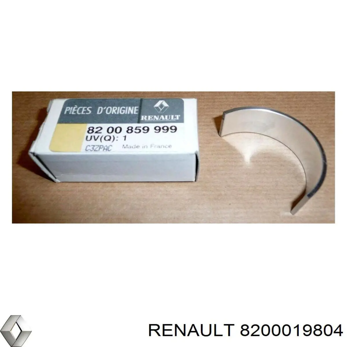 A6070330001 Mercedes Folhas inseridas principais de cambota, kit, padrão (STD)
