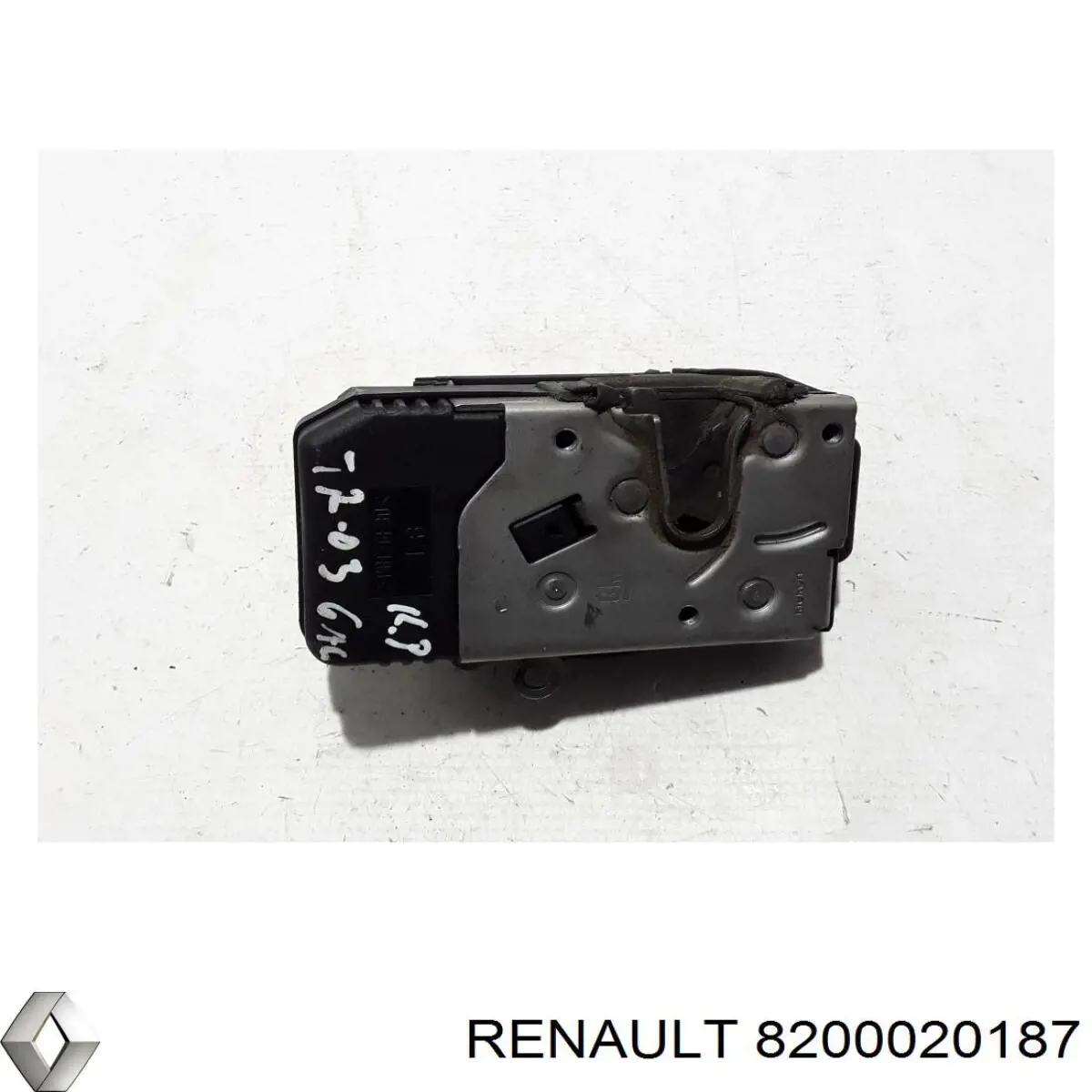 8200020187 Renault (RVI) Fecho da porta traseira esquerda batente