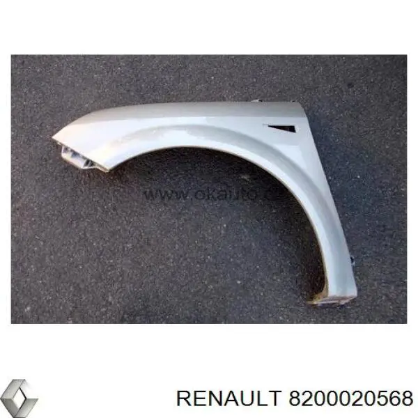 8200020568 Renault (RVI) Pára-lama dianteiro esquerdo