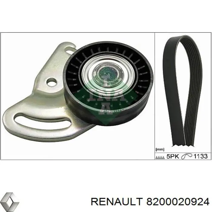 Correia dos conjuntos de transmissão Renault (RVI) 8200020924 preço, a partir de 17,60 USD