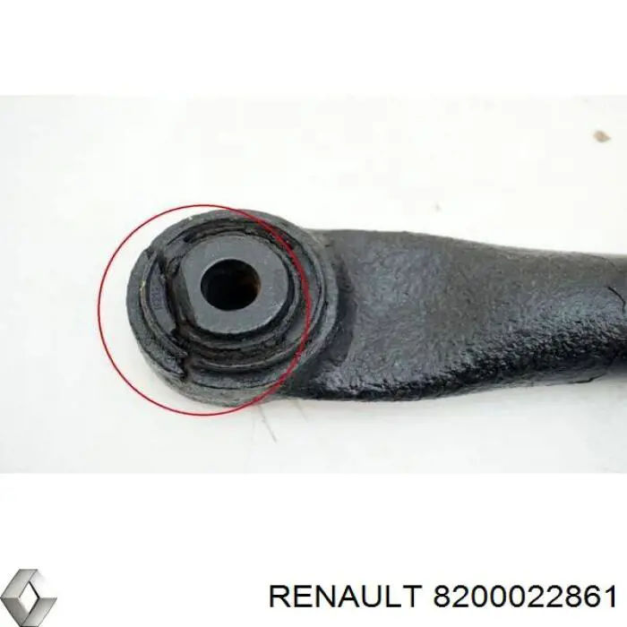 8200022861 Renault (RVI) Barra de torção traseira
