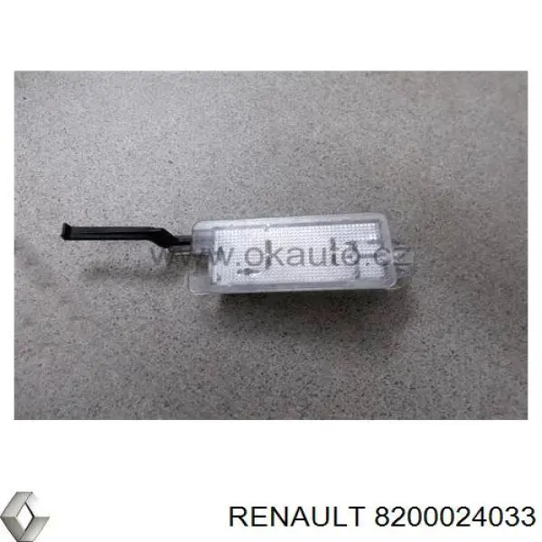 8200024033 Renault (RVI) Quebra-luz da luz de fundo de porta-luvas