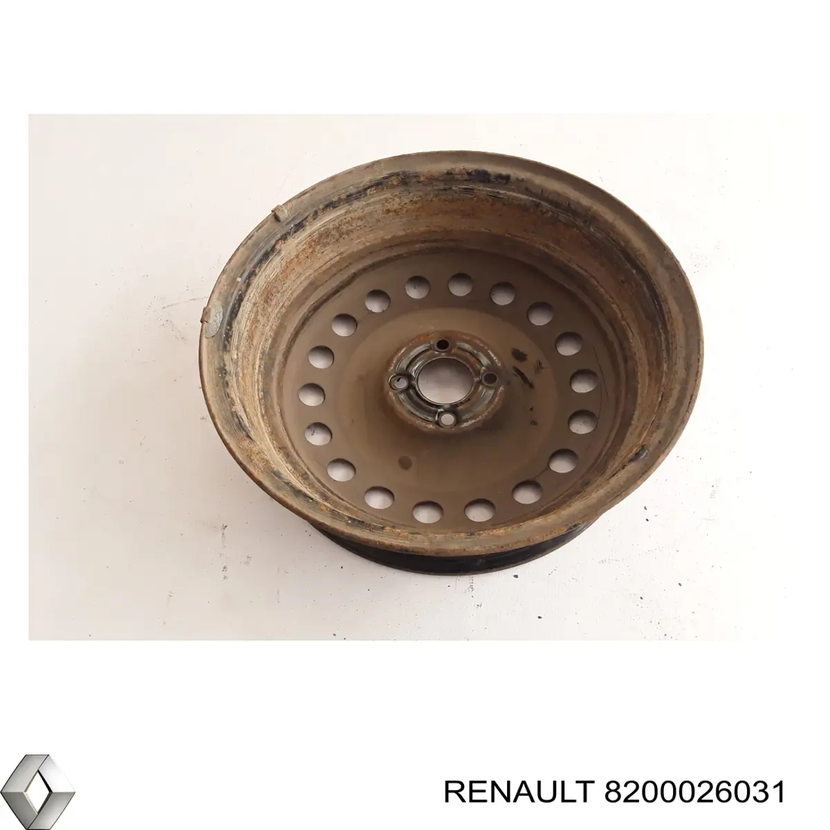 Discos de roda de aço (estampados) Renault (RVI) 8200026031 preço, a partir de 63,10 USD