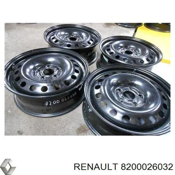 Discos de roda de aço (estampados) Renault (RVI) 8200026032 preço, a partir de 63,05 USD