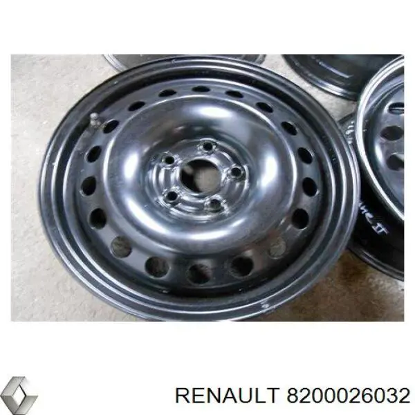 Compre 8200026032 Renault (RVI) Discos de roda de aço (estampados)