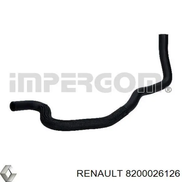 8200026126 Renault (RVI) Mangueira (cano derivado) do sistema de esfriamento