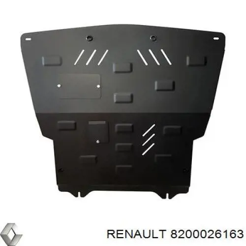 8200026163 Renault (RVI) Proteção de motor, de panela (da seção de motor)