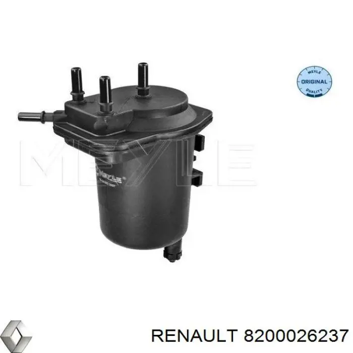 Filtro de combustível Renault (RVI) 8200026237 preço, a partir de 22,33 USD
