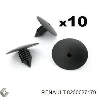 8200541508 Renault (RVI) Tampão de porca de fixação do braço dianteiro de limpador de pára-brisa