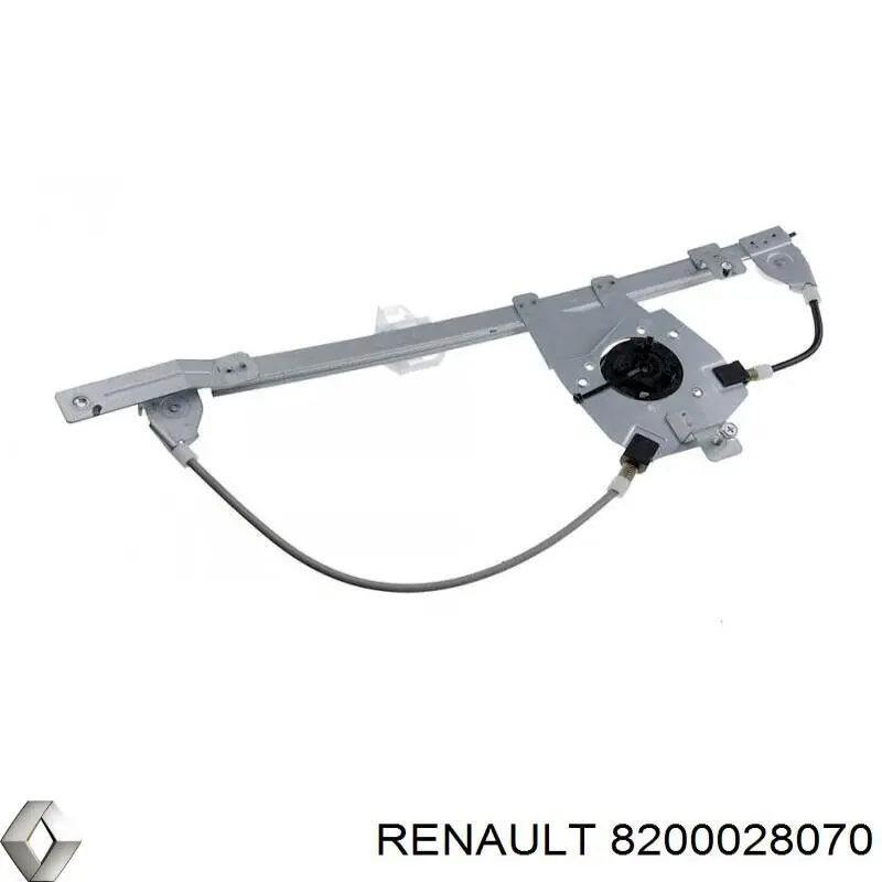 8200028070 Renault (RVI) Mecanismo de acionamento de vidro da porta traseira esquerda