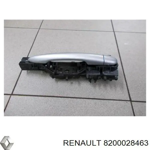 8200028463 Renault (RVI) Suporte de maçaneta externa da porta dianteira esquerda
