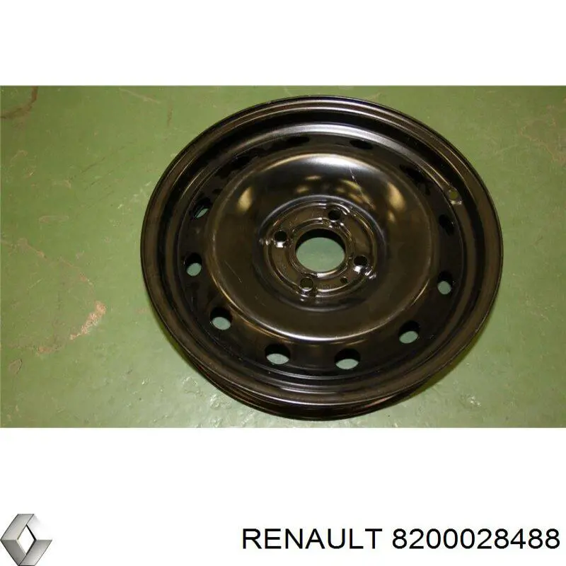 8200028488 Renault (RVI) Discos de roda de aço (estampados)