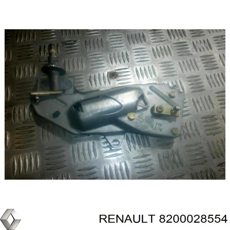 Compre 8200028554 Renault (RVI) Motor de limpador pára-brisas do pára-brisas