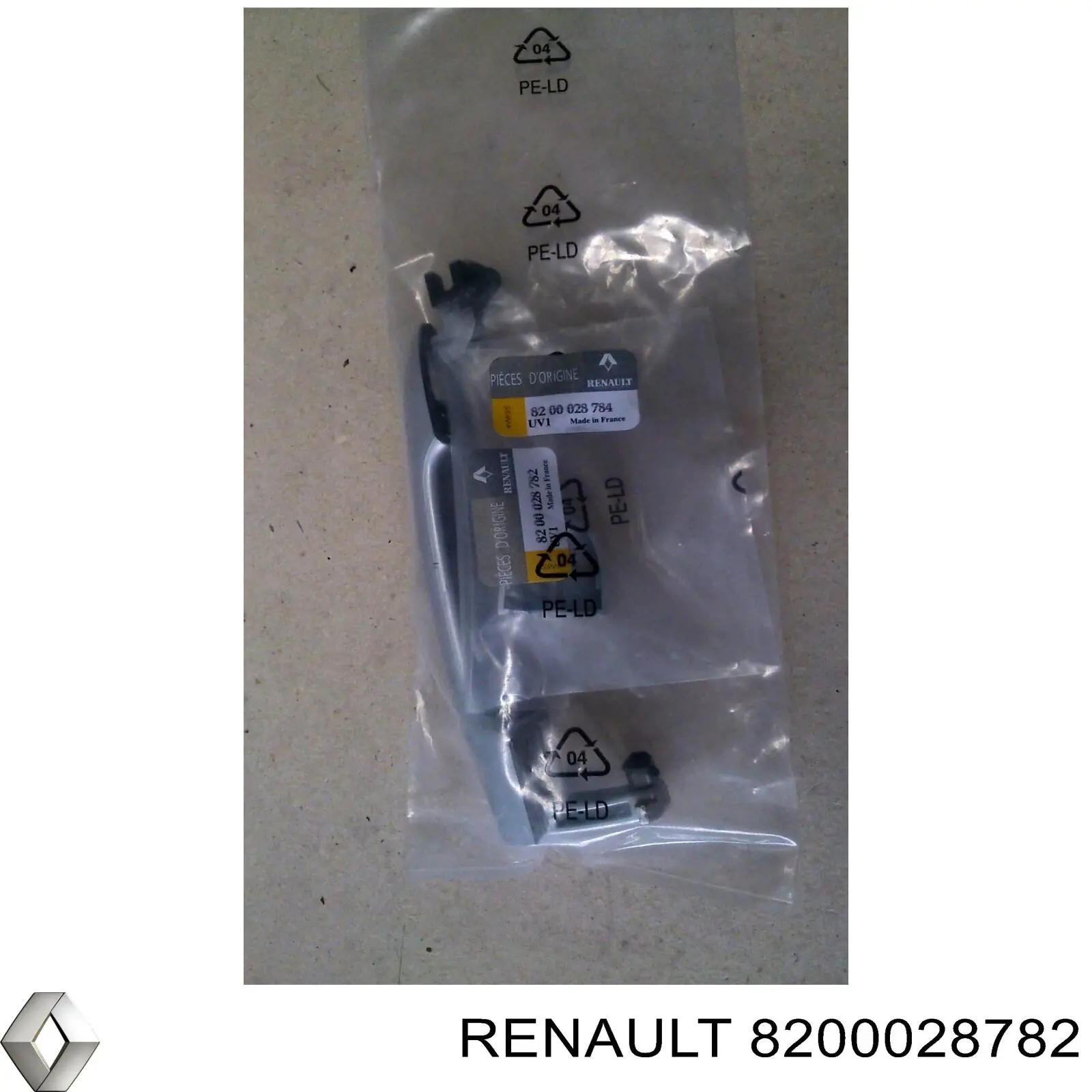 Compre 8200028782 Renault (RVI) Placa sobreposta de trinco de fecho da porta