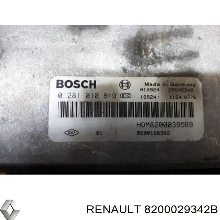 8200029342B Renault (RVI) Unidade de dispositivos de segurança