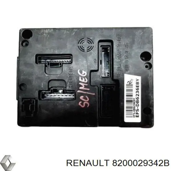 Unidade de dispositivos de segurança Renault (RVI) 8200029342B preço, a partir de 90,24 USD